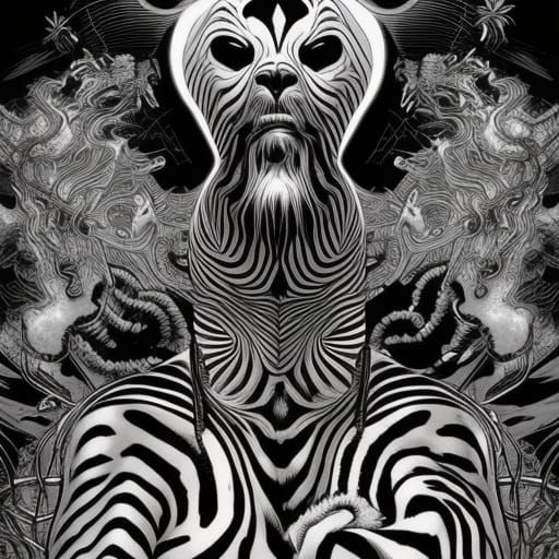 I am dreaming of electric sheep and zebras.