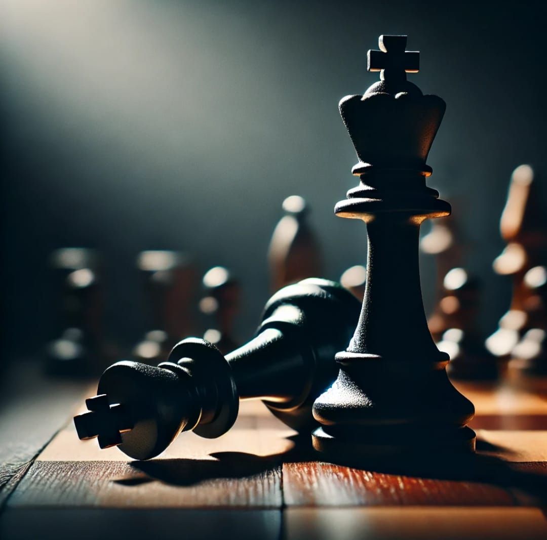 King and Queen in progress