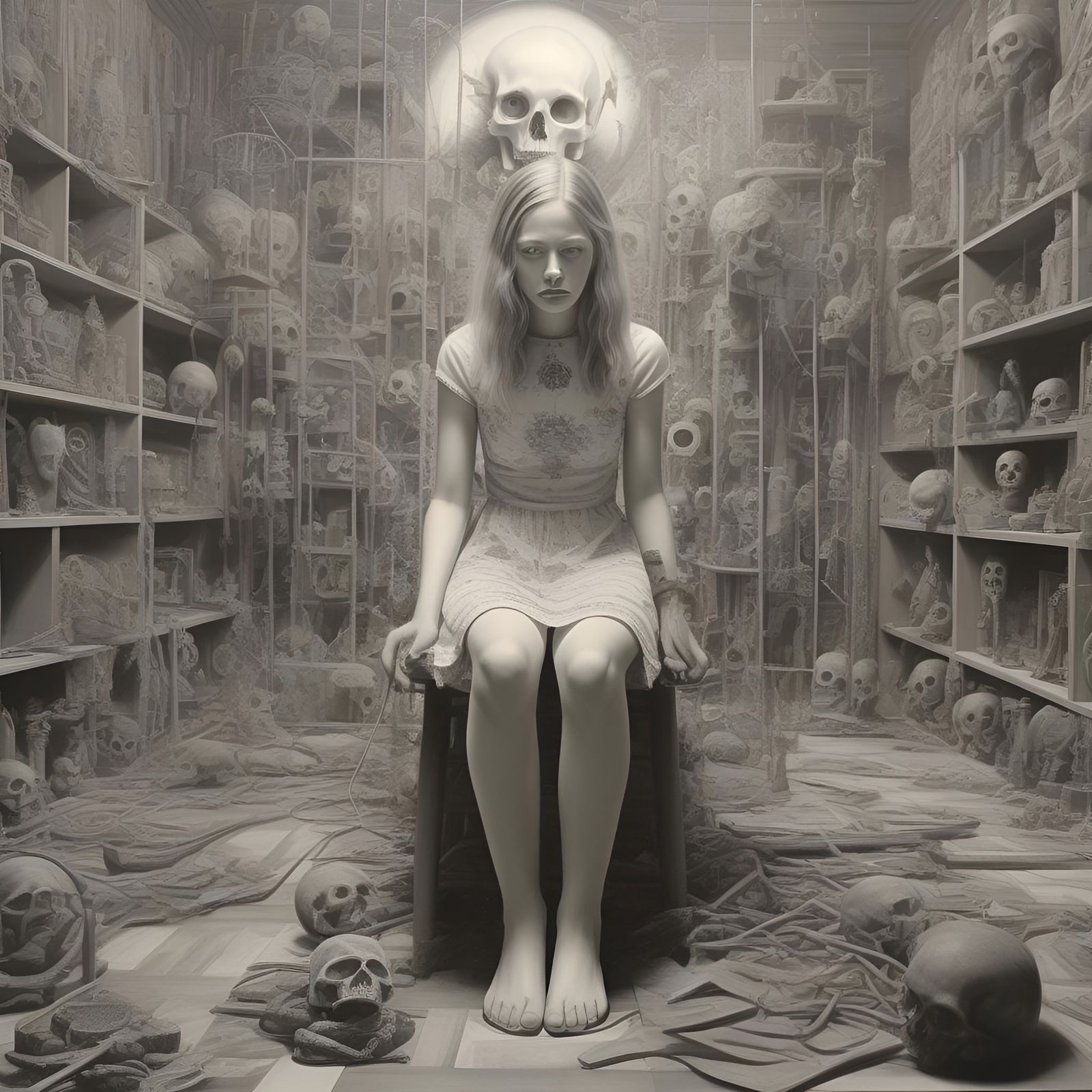 Her mind wanders to the worst possible outcome as she waits ...