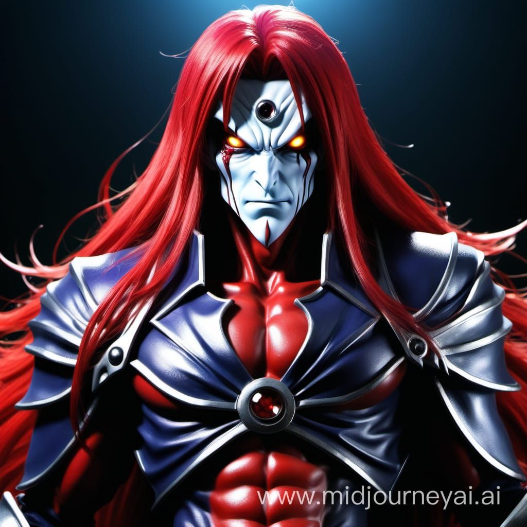 Fantastic scary Art of evil Sirzechs Lucifer from highschool...