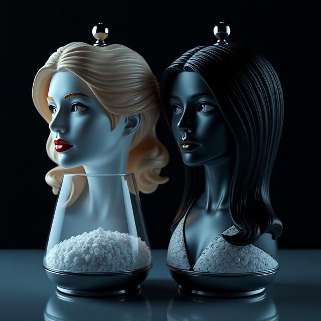 Salt and pepper shakers