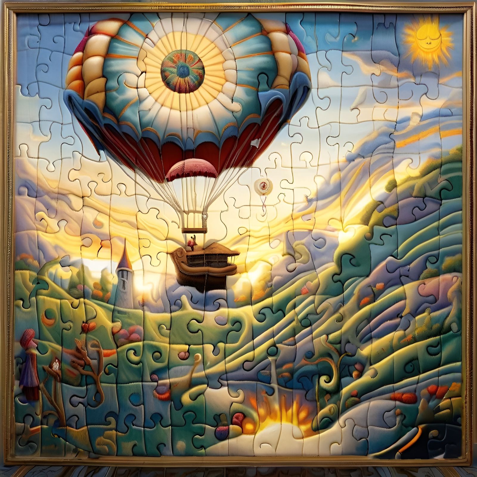 Oz the Great Jigsaw Puzzle  by @Username_Already_Taken