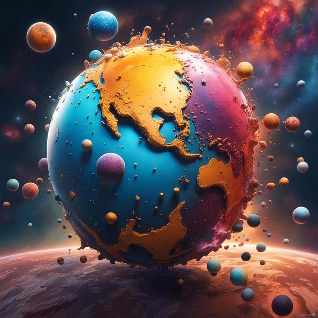 Earth Ai Generated Artwork Nightcafe Creator