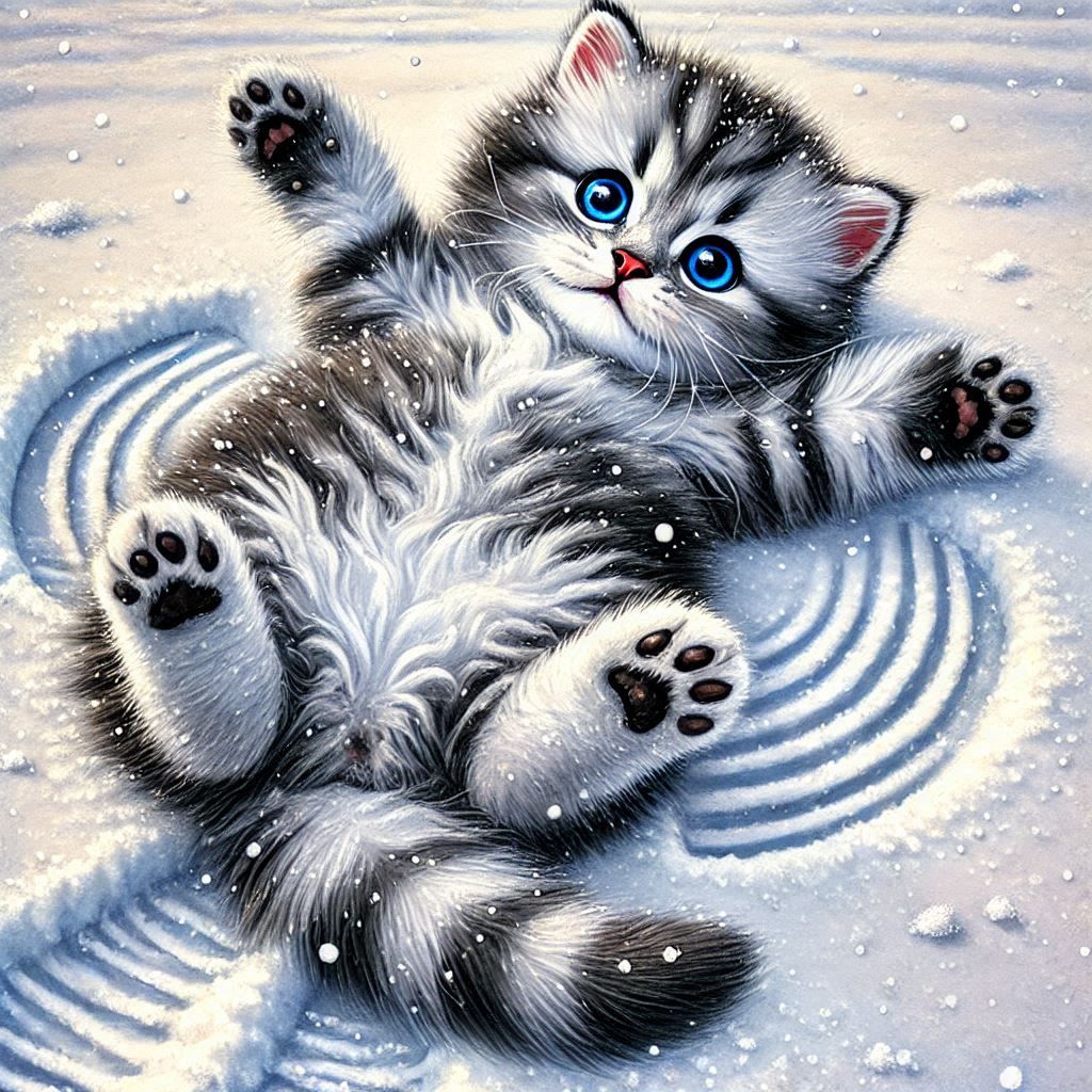 Making Snow Angels (flurries)