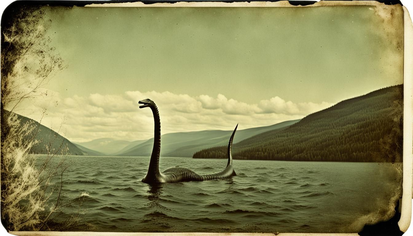 Grandma's Attic Held More Than Dust Bunnies: Nessie? - AI Generated ...