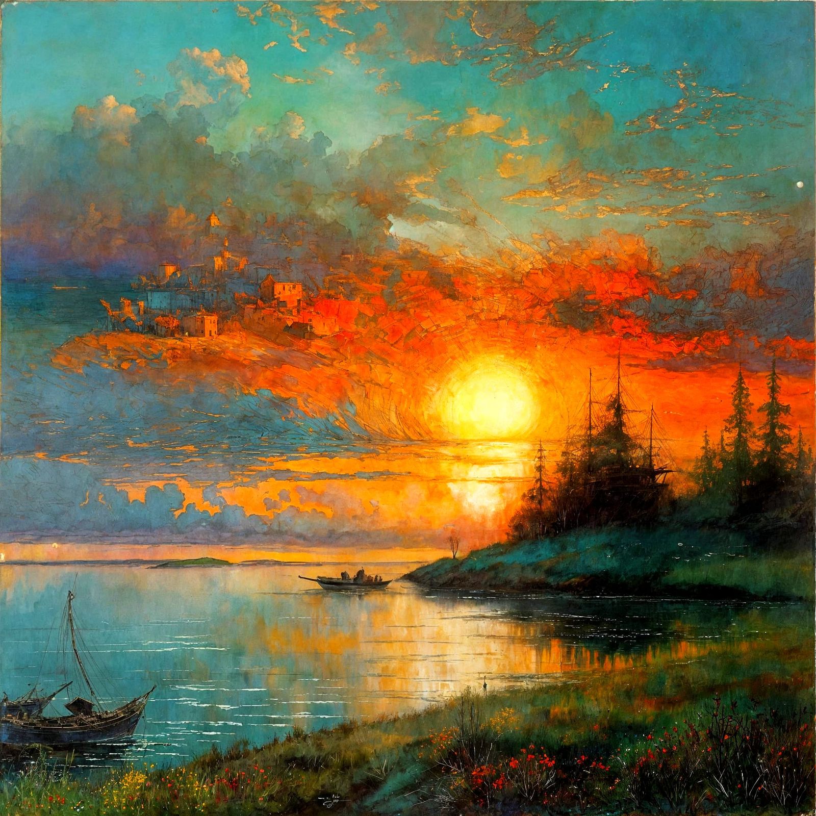 warmth of dusk  by @lawrencelot