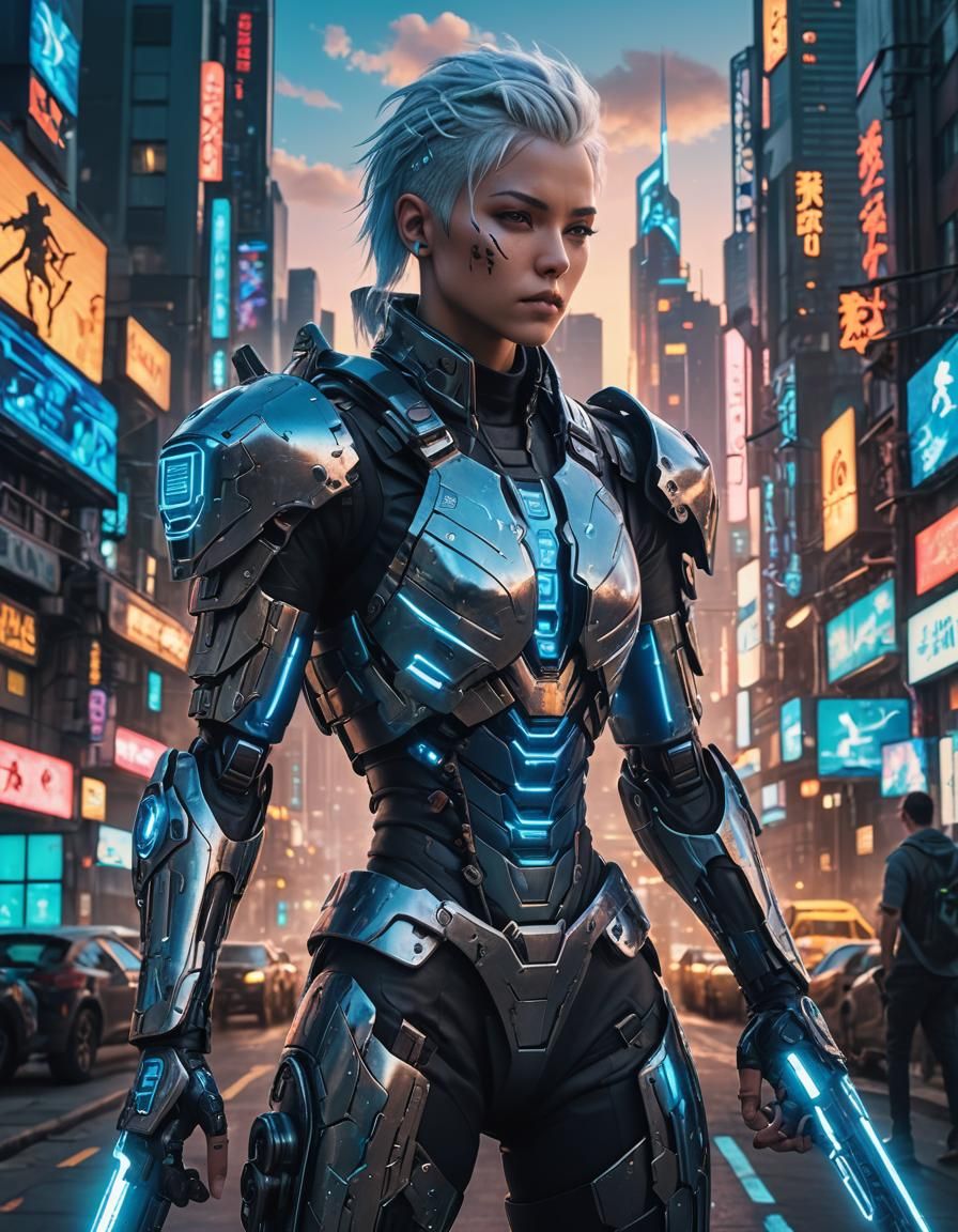 Futuristic Warrior
