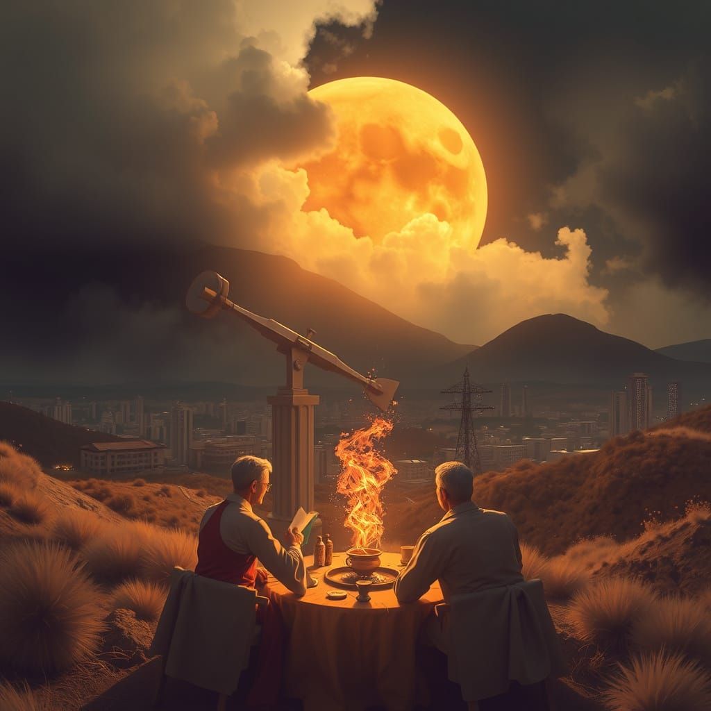 Soothing Melancholy Landscape