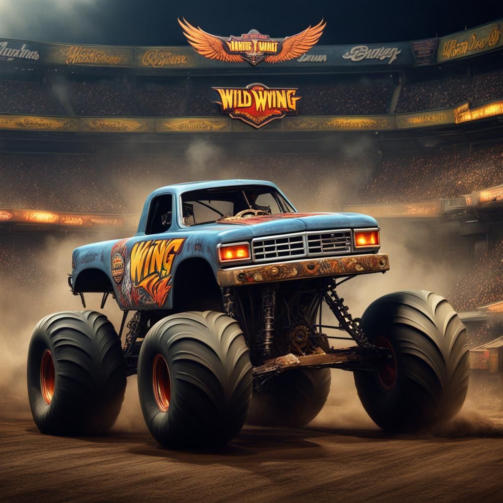Wild wing monster jam buster ring a king a ding dong 🤣