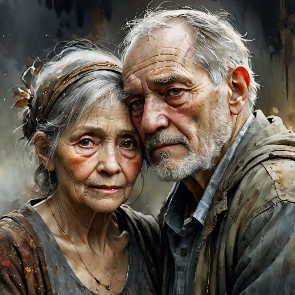 Old Couple  by @Superbear