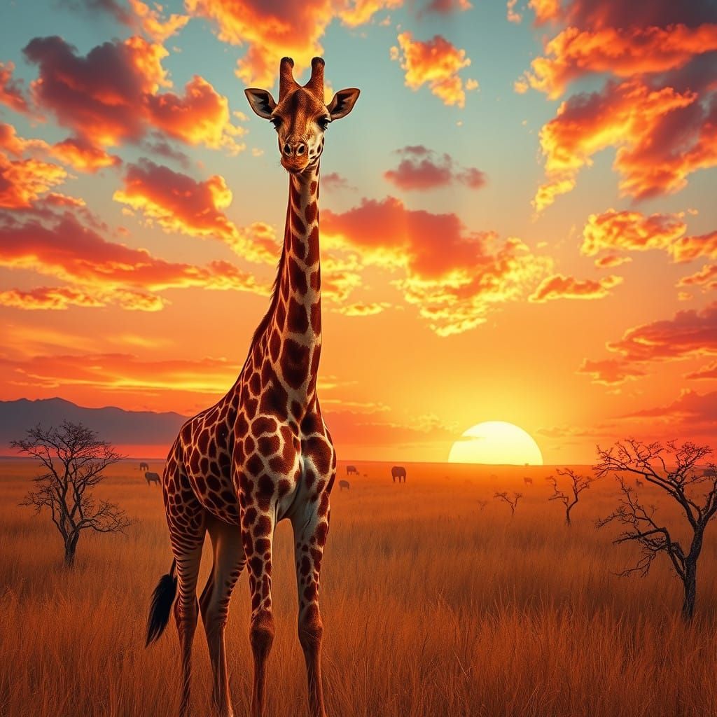 The Queen of the Savannah   by @bibillou