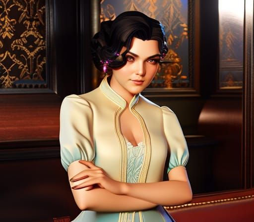 Elizabeth (Bioshock Infinite) - AI Generated Artwork - NightCafe Creator