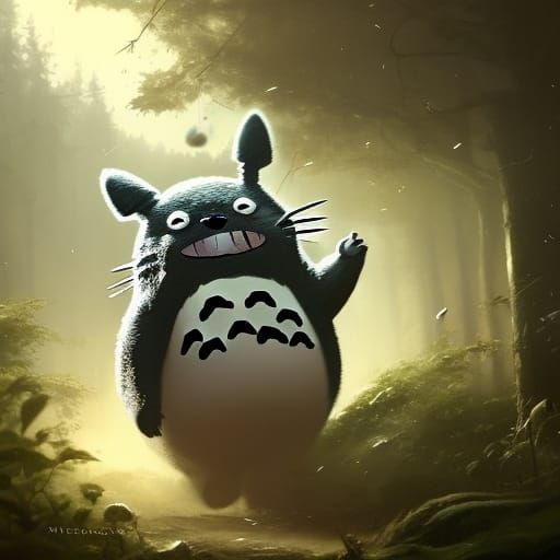 Totoro art HD wallpapers | Pxfuel