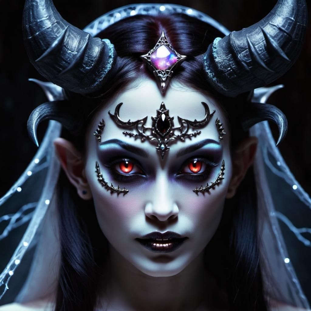 Devil princess - AI Generated Artwork - NightCafe Creator