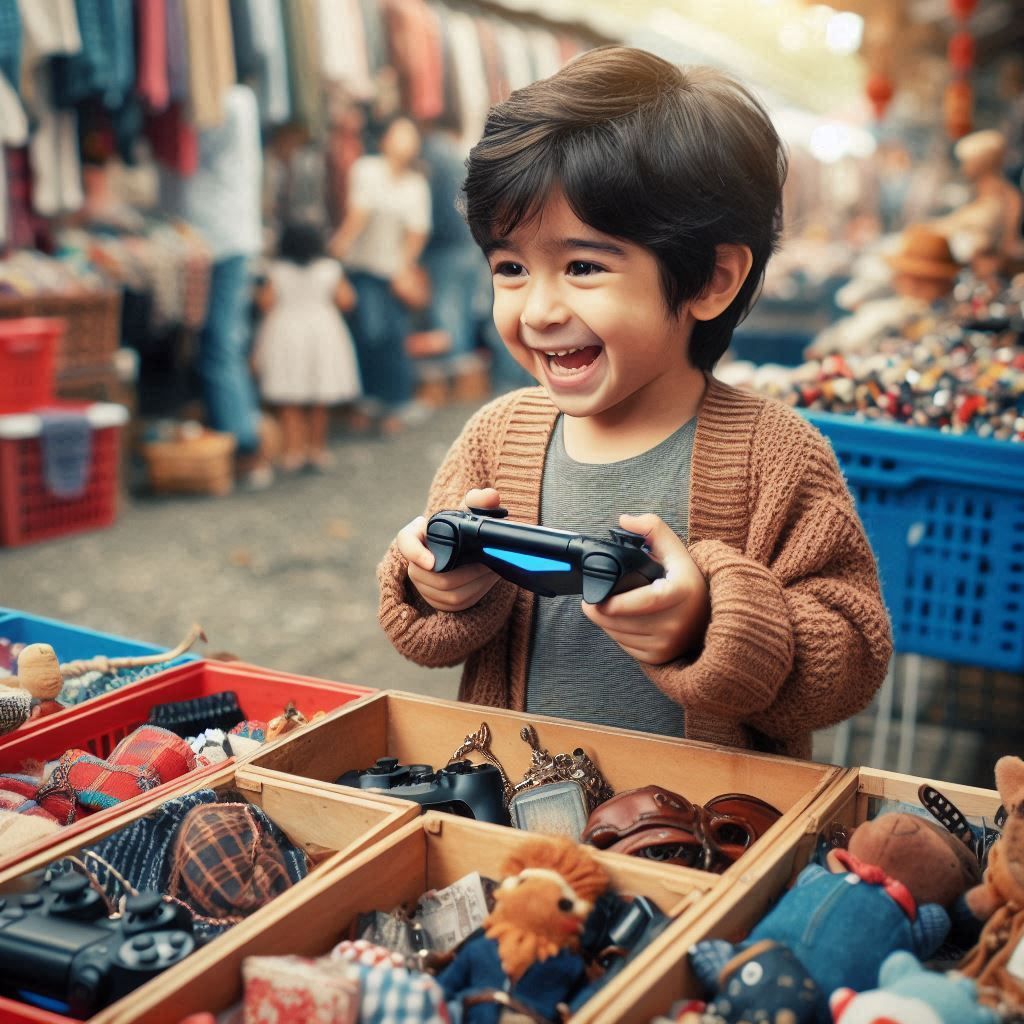 At the flea market (3)