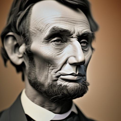 Abraham Lincoln - AI Generated Artwork - NightCafe Creator