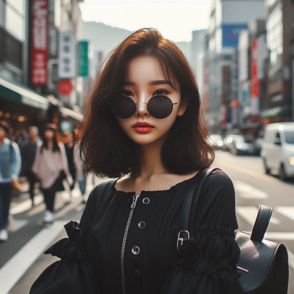 A Korean girl