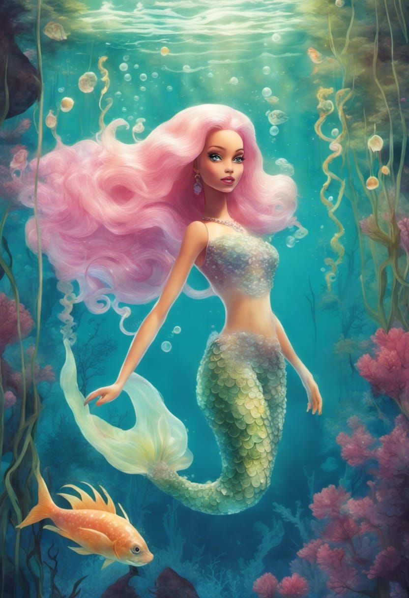 Mermaid Nō 6 Barbie-Edition