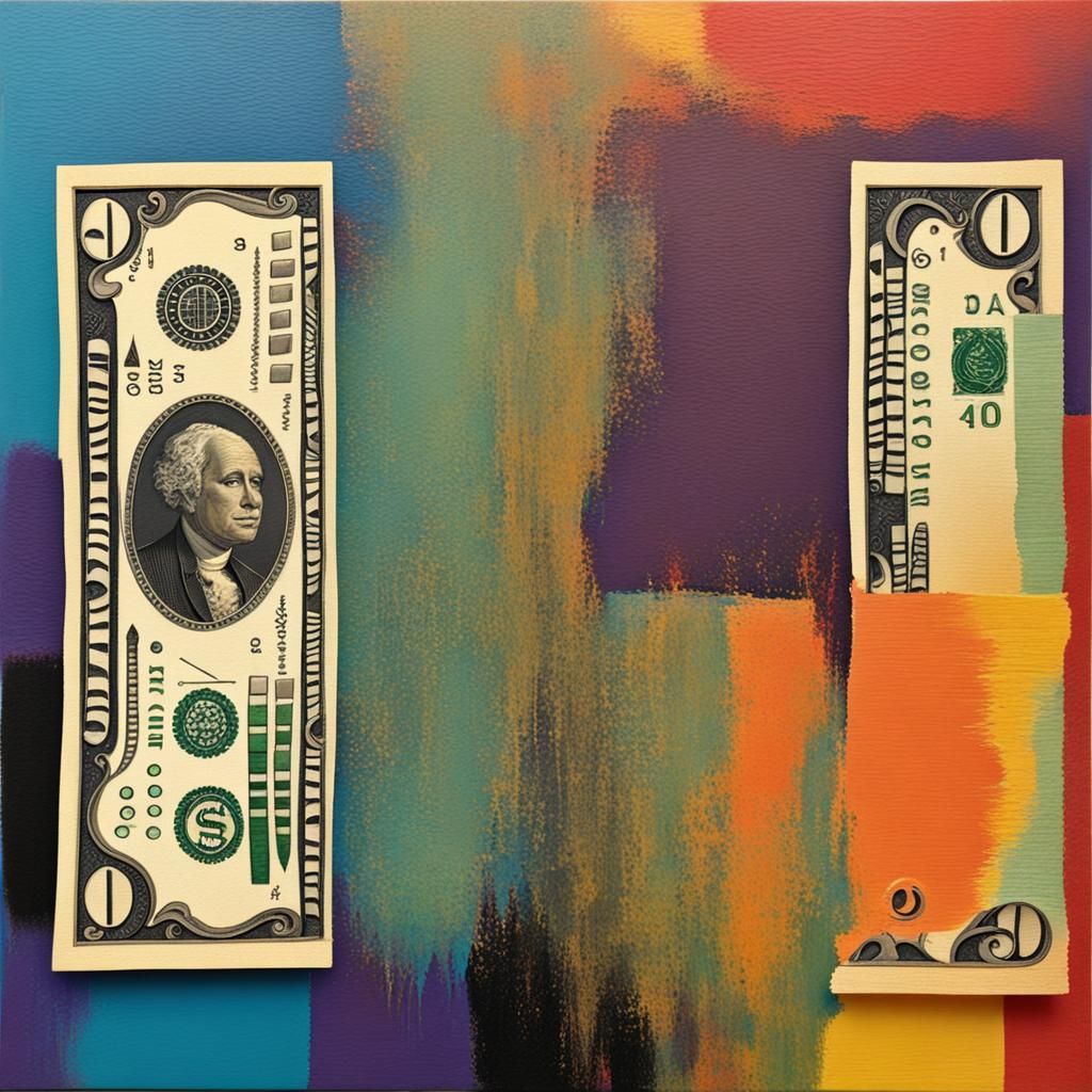 How much a dollar cost? AI Generated Artwork NightCafe Creator