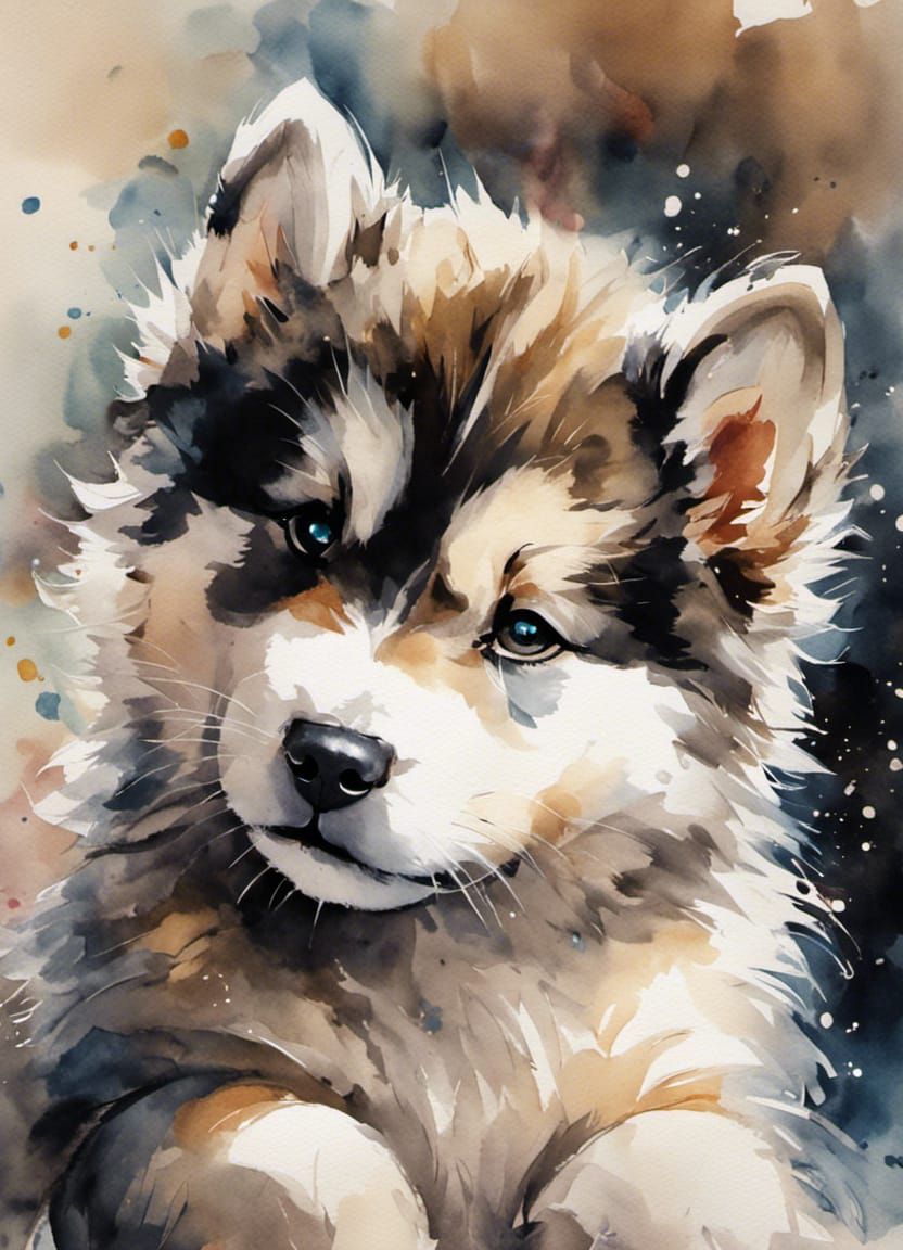 alaskan malamute  puppy