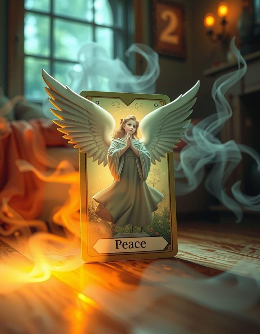 Peace Tarot Card  by @Floater