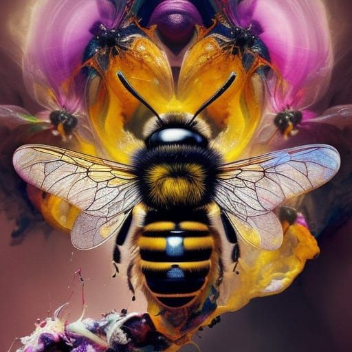 Beeautiful - AI Generated Artwork - NightCafe Creator