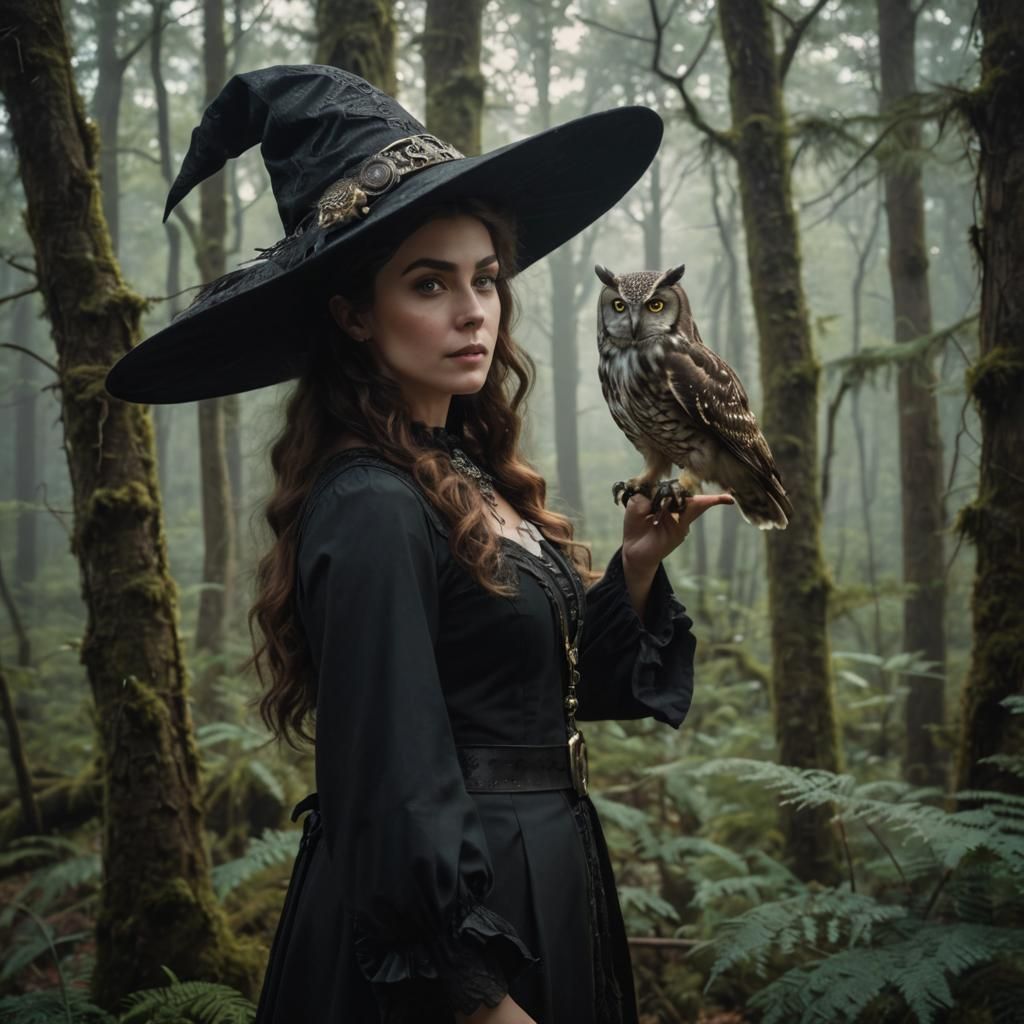 A Witch And Her Familiar