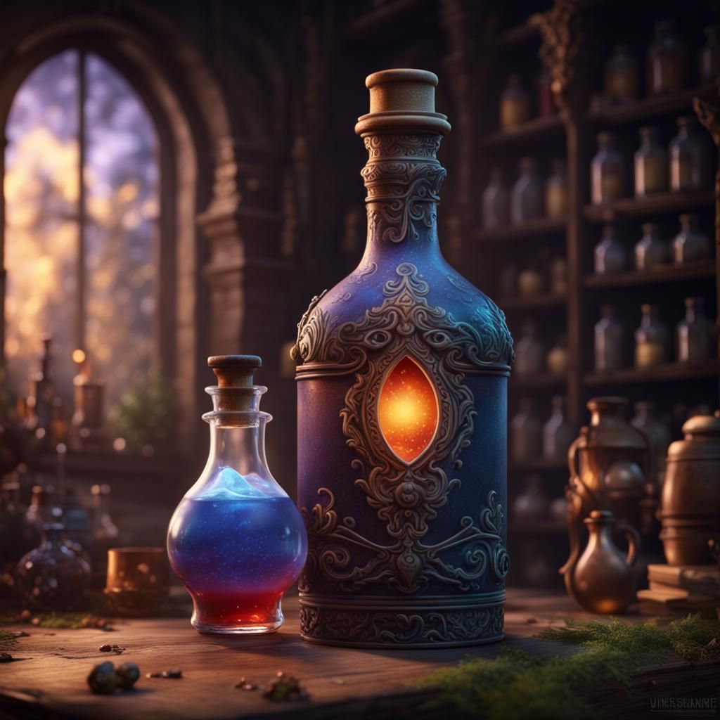 Potions - AI Generated Artwork - NightCafe Creator