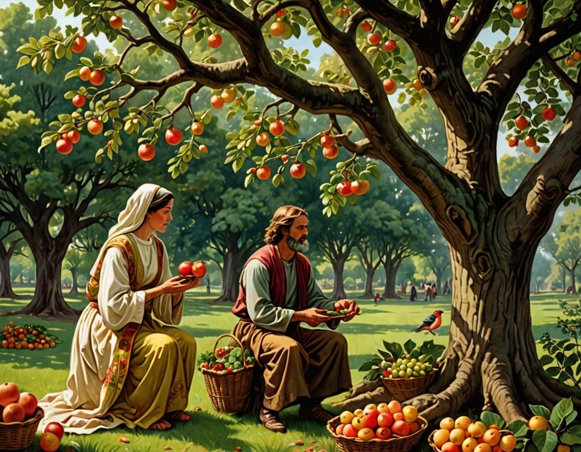 Genesis 3:6
(KJV) 
And when the woman saw that the tree was ...