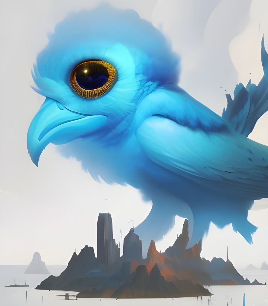 Twitter Takes Manhattan - AI Generated Artwork - NightCafe Creator