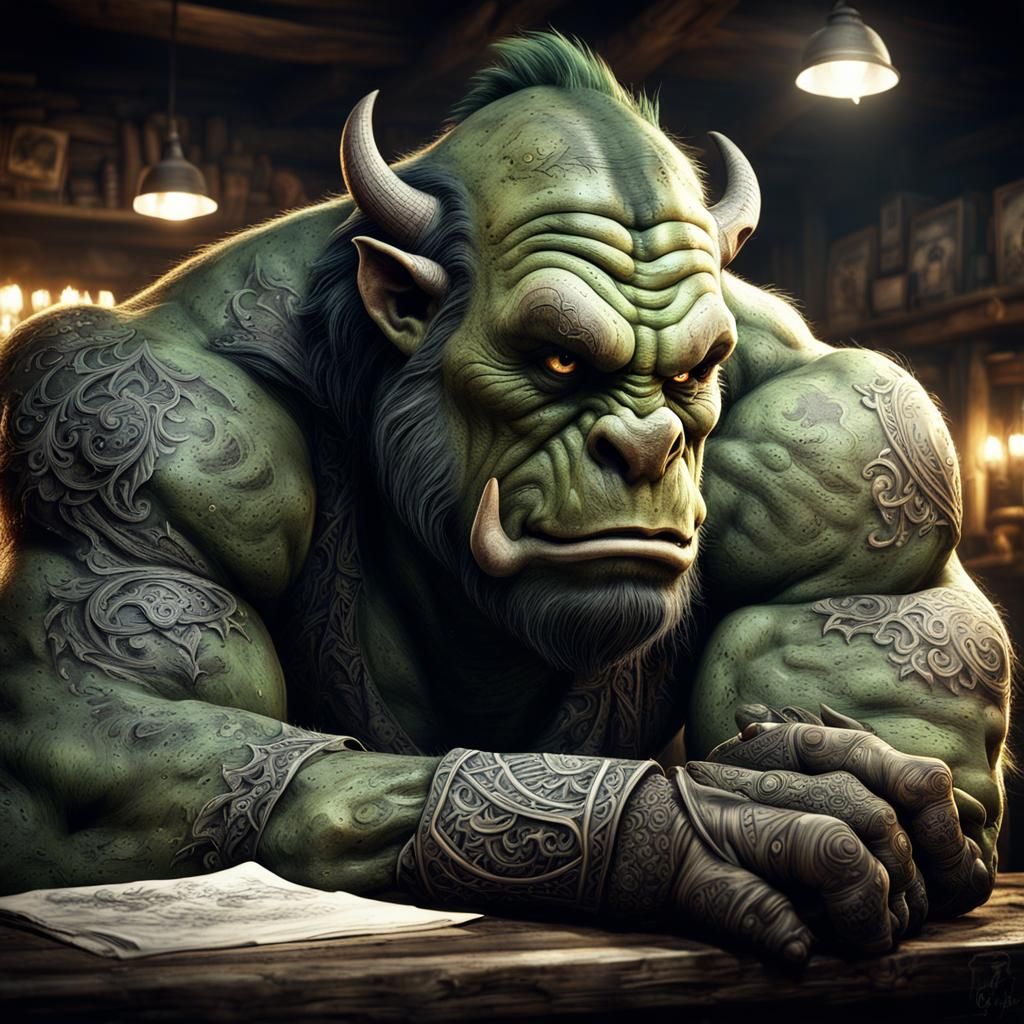 Pub Ogre settles for a Tavern
