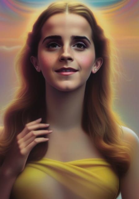 Emma Watson - AI Generated Artwork - NightCafe Creator