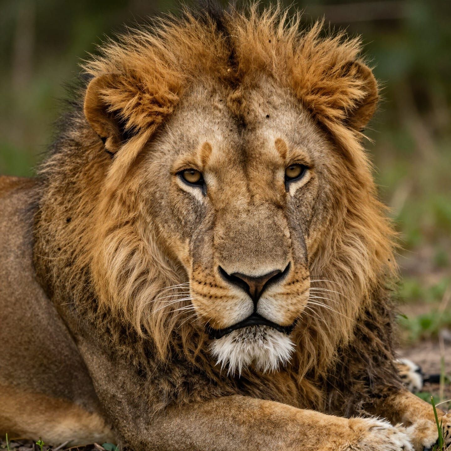 Vibrant Big Cat Collage in Bold Colors