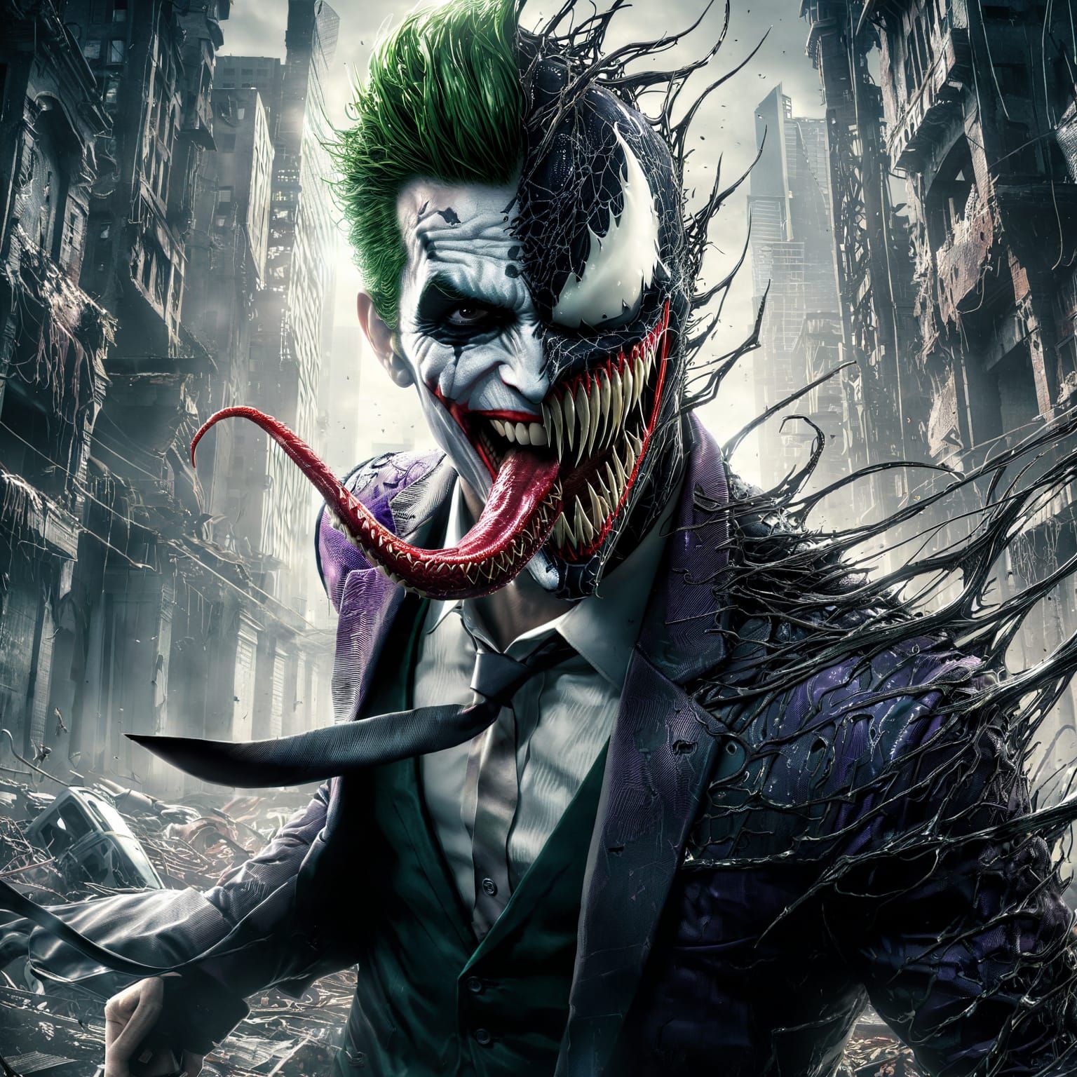 The Joker and Venom's destructive alliance