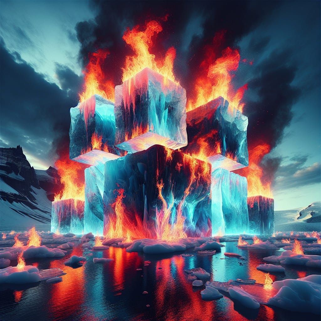 Ice on Fire: The Paradox of Elements.  by @The_Cat_Herder