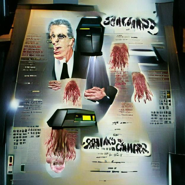 Cronenberg Scanners poster