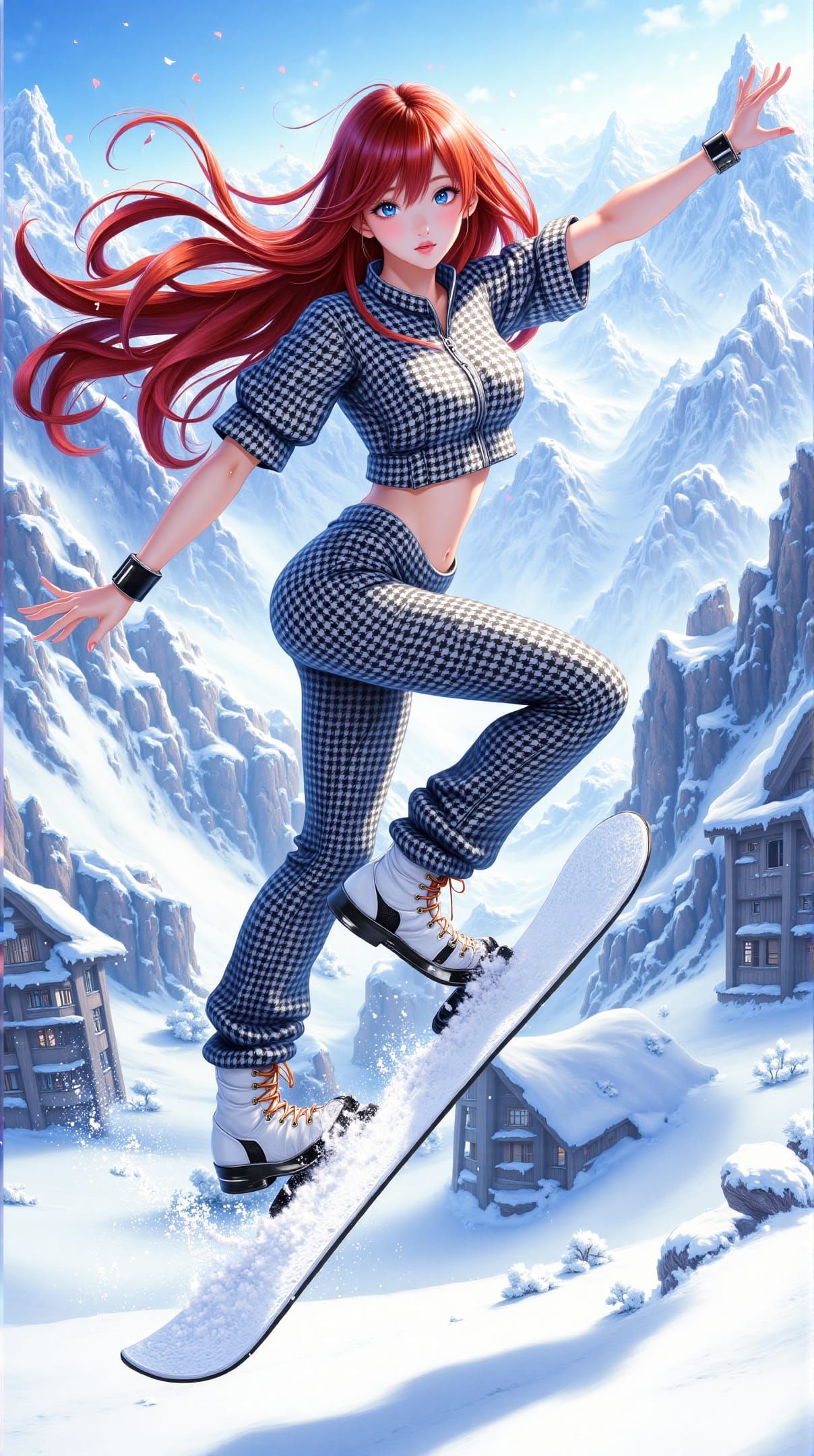 Anime Snow Boarder