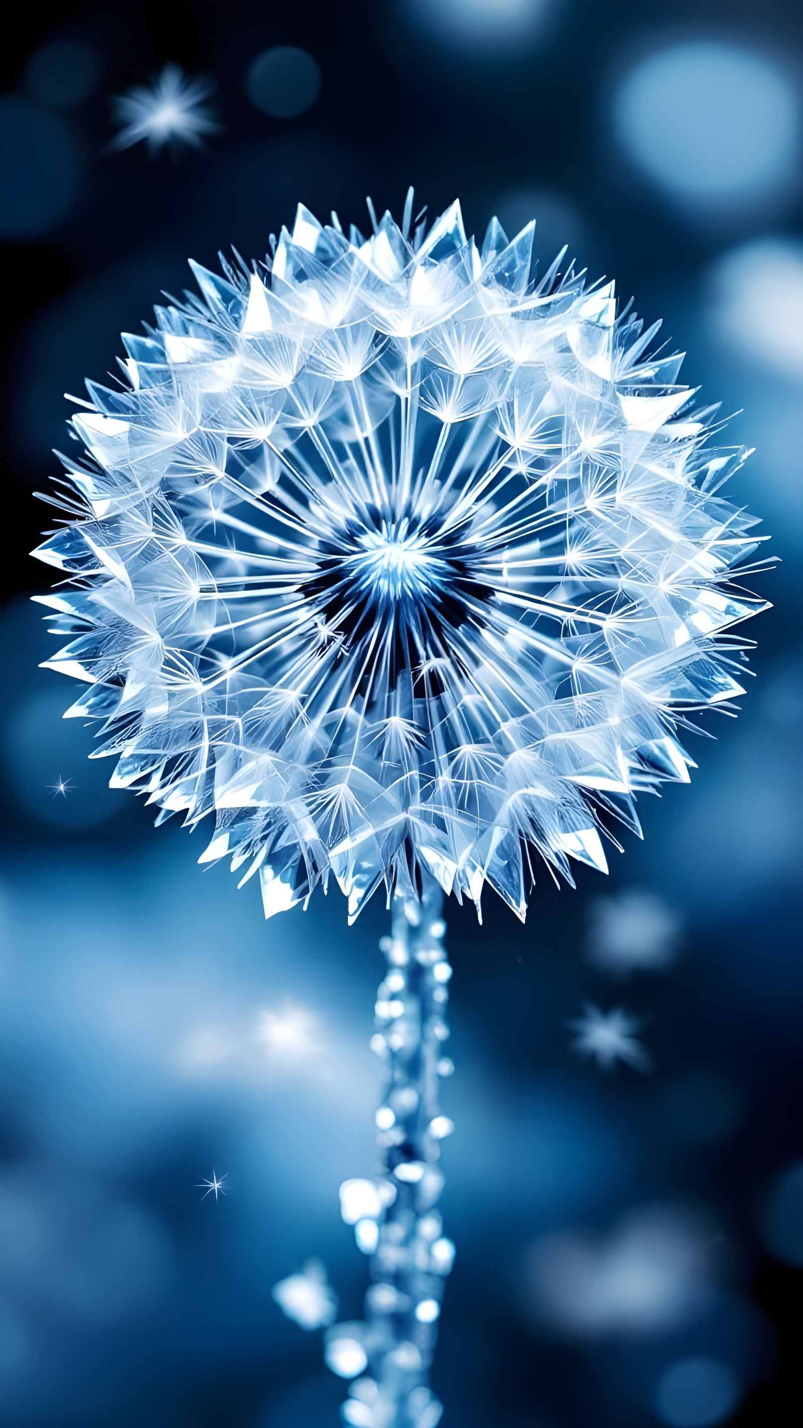 flower of frost  by @Krawuzzn