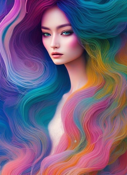 Yarn Hair No.3