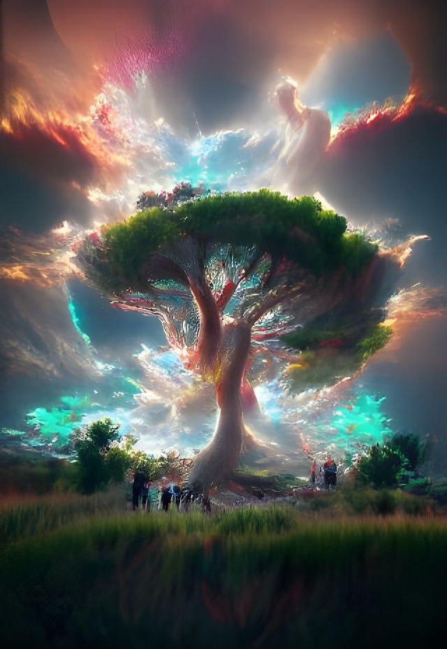 The majestic incredible tree of life