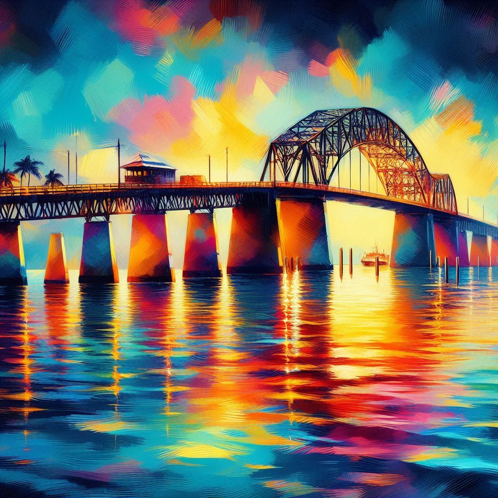 7 mile bridge in the Keys