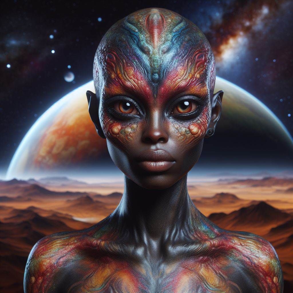 Portraits of a Serial Creator : She's Alien I I