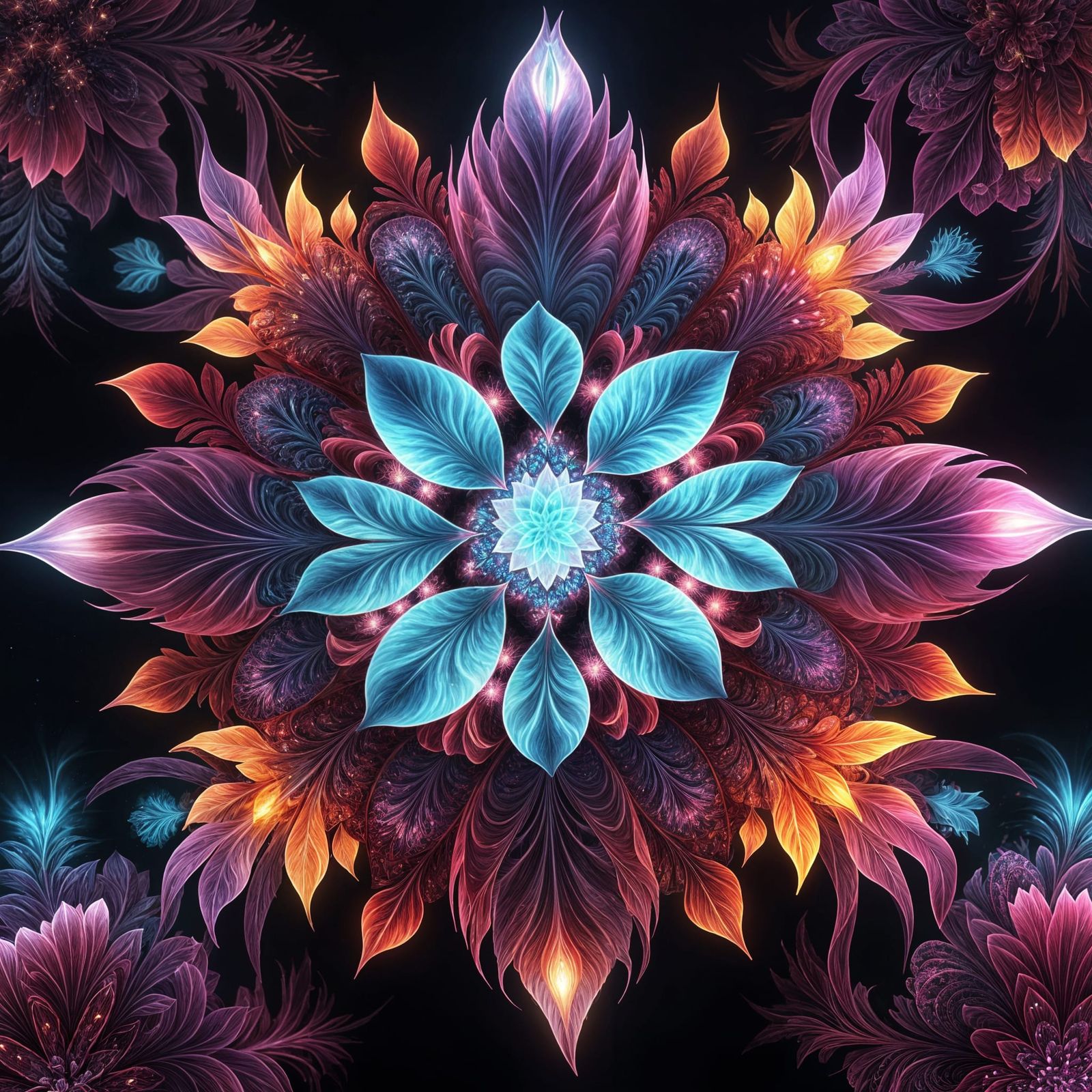 Kaleidoskop flower  by @RatzeP2