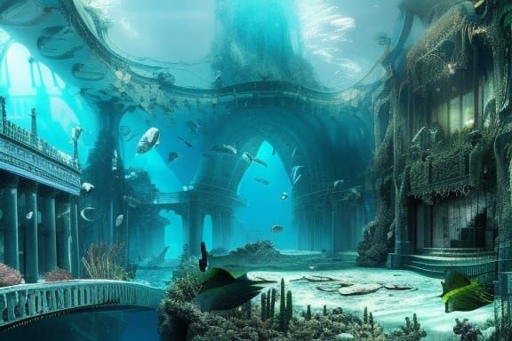Lost City of Atlantis   by @MS