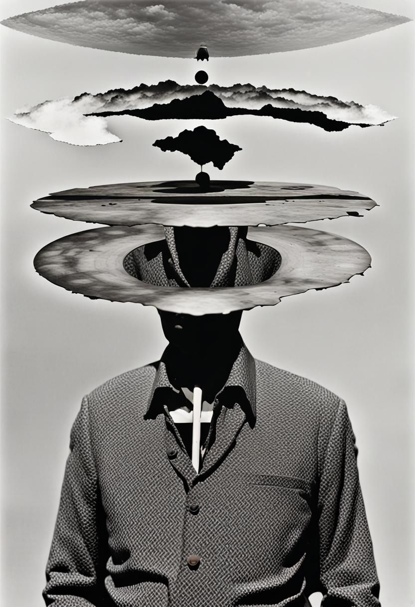 Surreal Sky Drill: Dadaist Photography