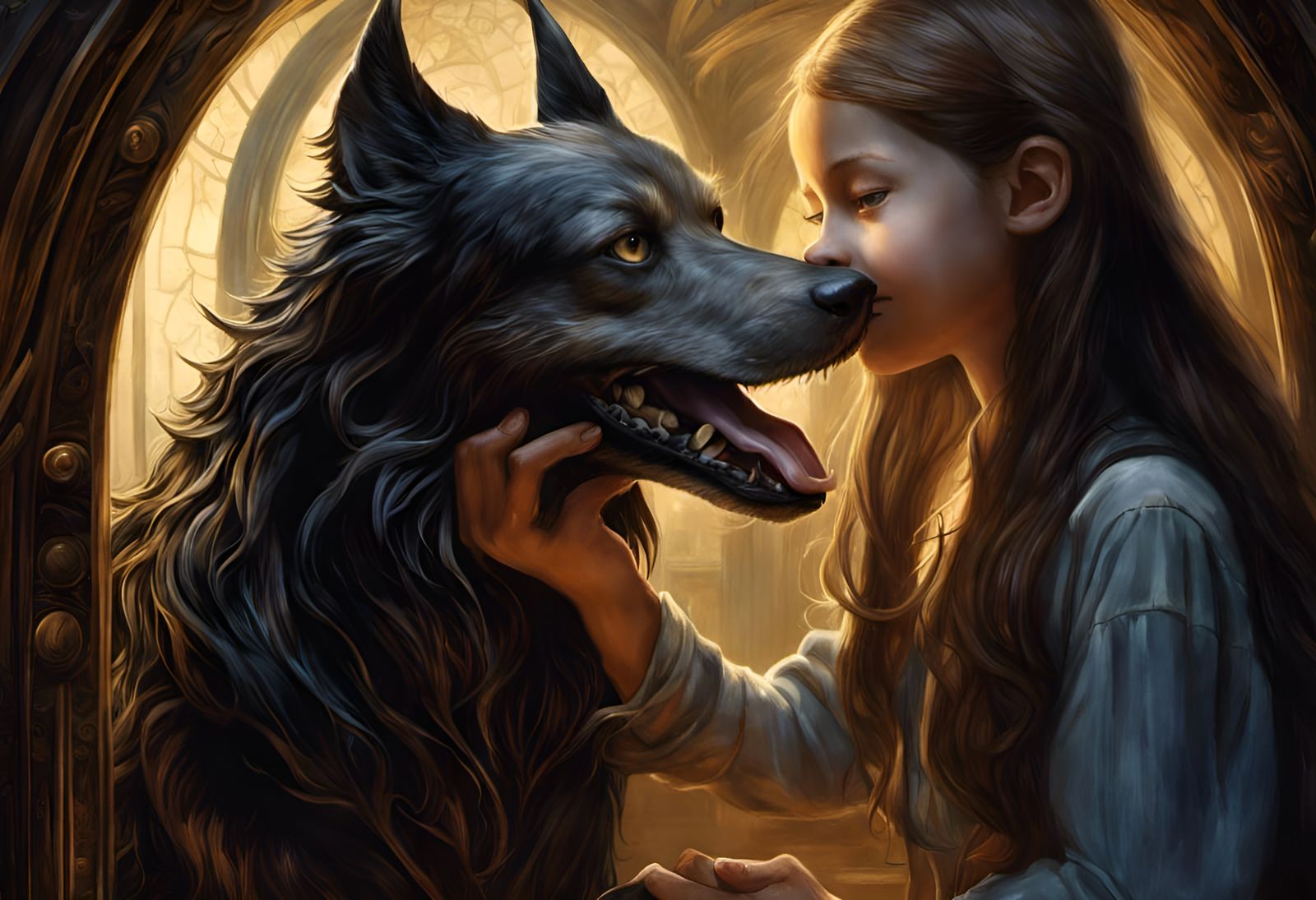 The Purest Friendship   by @VampireLibrarian