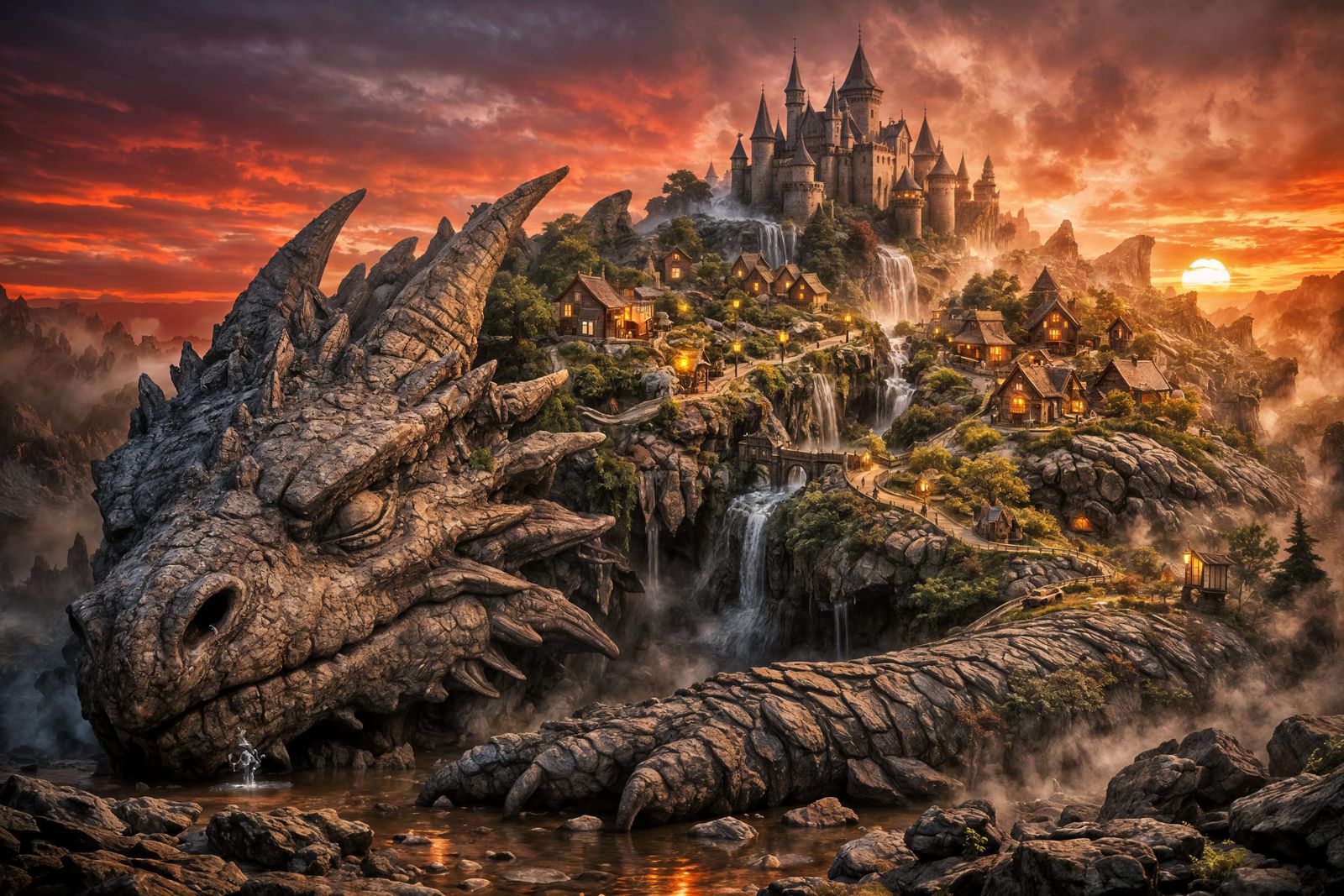 Dragon Village  by @Andre R