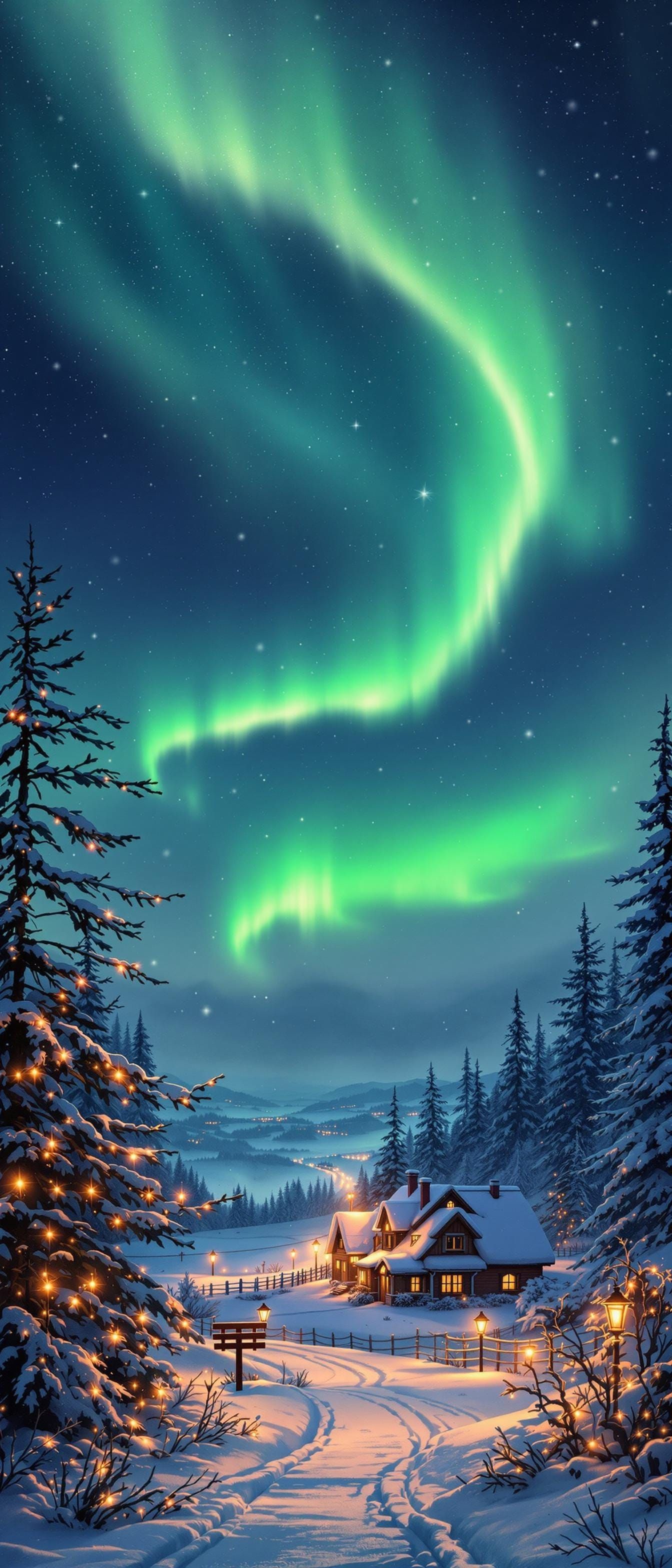 Lights in the dark