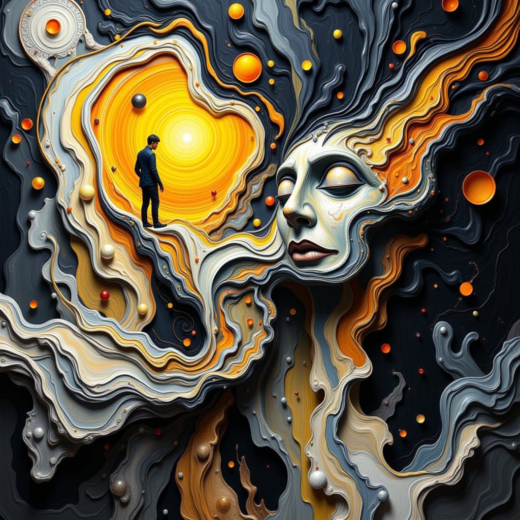 <lora:Colorful Abstraction:1.0> Sandro Botticelli
A Klingon giving a cat a belly rub
stumble down, tumble down the moonlight mists and under...