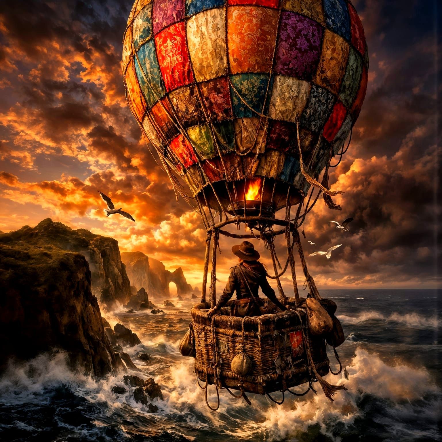 hand sewed freedom ♥